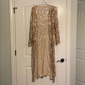 Sequins duster